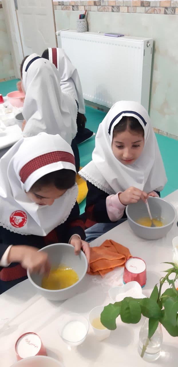 جشن الفبا کلاس اول ،جشن پایانی کودکستان و کارگاه کیک پزی